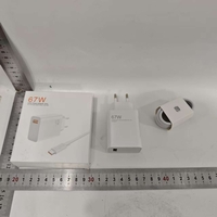 Incarcator Retea Super Charge pentru Telefon, Flippy, 67W Standard UE, Port USB-B cu Cablu TYPE-C de 1m Inclus, Alb
