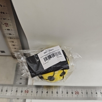 Minge Saltareata Hiperelastica, Flippy, Space Moon Ball foarte Elastica, Antistress pentru Copii, Diametru 66 mm, Galben