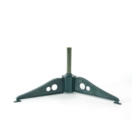 Brad Artificial Impodobit, 60 cm, suport plastic cu instalatie luminoasa 20 LED alb cald + 20 globuri rosii incluse, Flippy