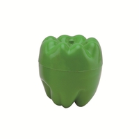 Cutie Alimentara, Flippy, Model Ardei, din Plastic, 9.8 x 9.8 x 10.7 cm, 350 ml, Verde