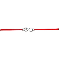 Bratara Snur Reglabil, Argint 925, Infinit Cu Inima, Jolie Silver, 0.5 g, 1.5 cm x 0.5 cm