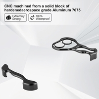 Husa Metalica Compatibila cu iPhone 16, Flippy, Protectie pentru Colturile Telefonului si Camera, Aliaj, Antisoc, Antizgariere, Negru