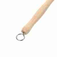 Perie de Curatat Vase si Alimente, Flippy, din Lemn de Fag cu Coada, 24 x 5.8 cm, Perie din Sisal, Crem