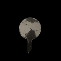 Buchet Decorativ, Flippy, Trandafir in Balon cu Lumini Led, Diametru 35 cm, 2 x Baterii AA (neincluse), Rosu/Negru