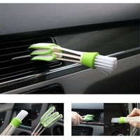 Set 17 Accesorii pentru Curatare Auto, Flippy, Interior si Exterior, 4 Capete pentru Bormasina, 5 Pensule, 3 Perii, 1 Laveta, 1 Manusa, 1 Perie Tripla Grilaj, 2 Bureti, Multicolor