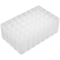 Suport De Depozitare, Flippy, pentru Markere, Suport Pentru Stilouri, Cutie De Depozitare pentru Birou, Multi-Functionala, 60 Spatii, Alb/Negru