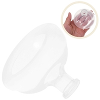 Dispozitiv Terapeutic Sputa, Flippy, Cupa pentru Terapie Toracica, Dispozitiv de Eructare, pentru Sugari si Copii, 7.5 x 6 cm, din Silicon, Transparent