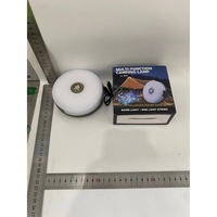 Lumină de camping LED încărcare USB, Flippy, șir colorat, pentru aer liber, cort, Distanta 10 metri, 1800mAH, 10.5x4.3 cm, Alb Verde