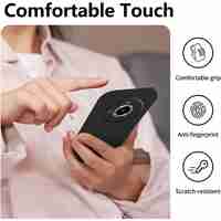 Husa de Protectie, Flippy, pentru Realme 11 Pro Plus, Liquid Silicone, cu Microfibra pe Interior, Protectie Antisoc, Compatibil Incarcare Wireless, Negru