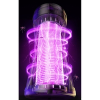 Lampa Anti-Insecte, Flippy, Lumina UV, Electrica, Incarcare USB, 5V, 1A, Silentioasa, 12 x 6 m, Negru