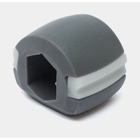 Dispozitiv de Tonifiere Faciala, Flippy, din Silicon, Corectare Mandibula/Maxilar, Gri