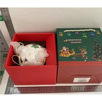 Set de Ceai, Flippy, Tema Craciun, Ceainic 420 ml, Cana 310 ml, Farfurie, din Portelan, Model Joy, Alb