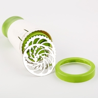 Razatoare Electrica, Flippy, Doua Cutite, Usor de Folosit, pentru Verdeata, Accesoriu Bucatarie, 17x6x8 cm, Verde