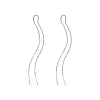 Cercei din Argint 925 Lungi tip Lantisor