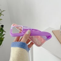 Husa de protectie Flippy Pop It compatibila cu Apple iPhone 13,Model 2,Multicolor