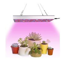 Lampa LED 45W Flippy, pentru cresterea plantelor in interior, 225 de leduri, 165 leduri rosii, 60 albastre, 30 x 30 cm, multicolor