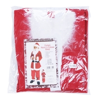 Costum Mos Craciun Flippy® Baiat, 10-12 ani, 5 piese, Polar