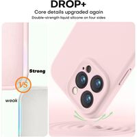 Husa de Protectie Matte TPU, Flippy, pentru Realme C55, Protectie Camera, Antisoc, Antizgariere, Antialunecare, Acoperire Completa, Roz