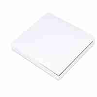 Telecomanda Simpla Tip Comutator, Auto-Alimentata LUXION, alb