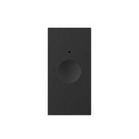 Modul intrerupator simplu cu touch Livolo 1M standard Italian, Serie noua, negru