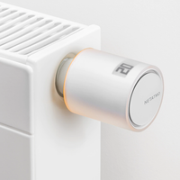 Cap termostat Netatmo, Wi-Fi, Control aplicatie, Programare, 4 Culori interschimbabile