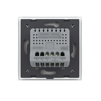 Intrerupator Simplu cu Touch LIVOLO din Sticla - Protocol ZigBee EC, alb