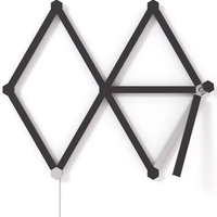 Kit Nanoleaf Lines Skin, Matte Black, 9 Bucati