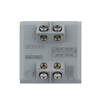 Modul Intrerupator Simplu Mecanic Cap Cruce, 2 Module - Serie Noua, auriu