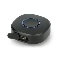 Buton inteligent Shelly Button1, Functie telecomanda, Control dispozitive, Wi-Fi 2.4 GHz, negru