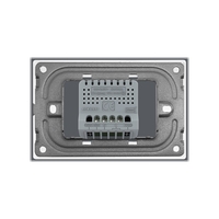 Intrerupator Simplu Wi-Fi cu Touch LIVOLO din Sticla, Standard Italian – Serie Noua, alb