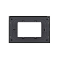 Rama din sticla Livolo standard Italian 3 module - Serie noua, negru