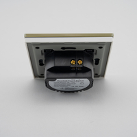 Buton Sonerie cu Touch, cu Revenire, din Sticla LUXION, auriu