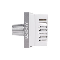 Modul Comutator Pentru Ventilator 1M LUXION, Standard Italian, gri