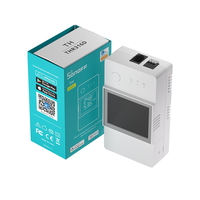 Releu inteligent Wi-Fi Sonoff THR316D, Temperatura & umiditate, Monitor LCD