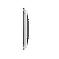 Panou Intrerupator Simplu + Simplu cu Priza LIVOLO din Sticla, Standard Italian - 6/7M, negru