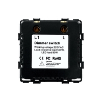 Modul Intrerupator Mecanic cu Variator LUXION, auriu