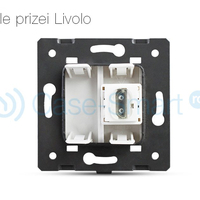 Priza HDMI Livolo, negru