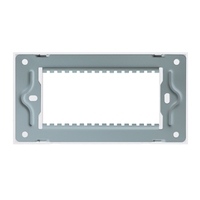 Rama din Sticla Securizata cu Suport 4M LUXION, Standard Italian, alb