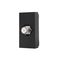 Modul Priza Satelit 1M LUXION, Standard Italian, negru