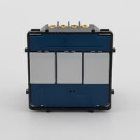 Modul Intrerupator Triplu din Silicon cu Touch LUXION