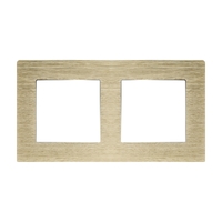 Rama Dubla din Aluminiu LUXION, auriu