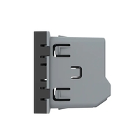 Modul Intrerupator Dublu Cap Scara / Cruce cu Touch LIVOLO - Protocol Zigbee EC, negru