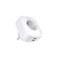 Priza inteligenta Gosund SP112, Wi-Fi, 3600W, 2 x USB, Control aplicatie, Programare, Monitorizare consum