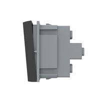 Modul Intrerupator Simplu Mecanic cu Reset LIVOLO - Serie Noua, negru