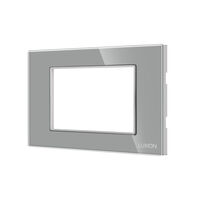 Rama din Sticla Securizata cu Suport 3M LUXION, Standard Italian, gri