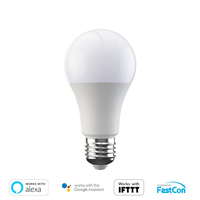 Bec inteligent Wi-Fi, BroadLink LB27, A60, 800 LM, Dimmer, Putere 10W, Control aplicatie