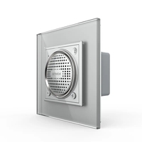 Boxa Bluetooth Livolo cu Rama din Sticla, gri