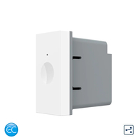 Modul Intrerupator Simplu Cap Scara / Cruce cu Touch LIVOLO 1M standard Italian, Protocol ZigBee EC, alb