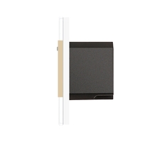 Priza Simpla Wi-Fi cu Monitorizare Consum, cu Rama din Sticla LUXION, auriu