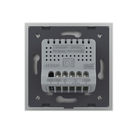 Intrerupator Simplu Cap / Cruce Wi-Fi cu Touch LIVOLO – Serie Noua, gri